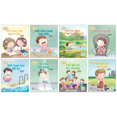 Sách - Bộ Sách Em Làm Chủ Cảm Xúc (Bộ 8 Cuốn)