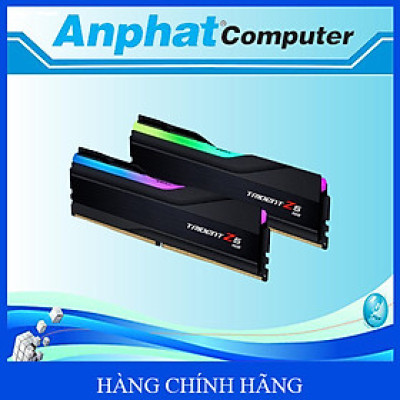 Bộ nhớ RAM PC G.Skill Trident Z5 RGB DDR5 32GB (16GBx2) 6000MHz (F5-6000J3636F16GX2-TZ5RK) - Hàng Chính Hãng