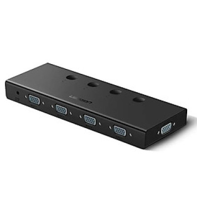Ugreen UG50279CM153TK Màu Đen Bộ gộp VGA 4 vào 1 ra hỗ trợ FULL HD 500Ghz - HÀNG CHÍNH HÃNG
