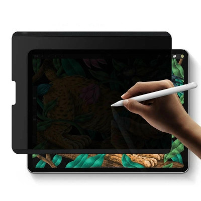 Dán chống nhìn trộm Ipad Wiwu Paper Like giấy từ tính Magentic Iprivacy cho Ipad 10.2 - 12.9 inch, full cover, chống vân, chống nhòe - Hàng chính hãng