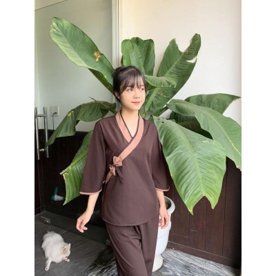 Đồ Lam Đi Chùa Pháp Phục Phật Giáo