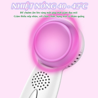 Máy massage mặt Nikio NK-127 - Điện di tinh chất, massage nóng lạnh trẻ hóa da mặt