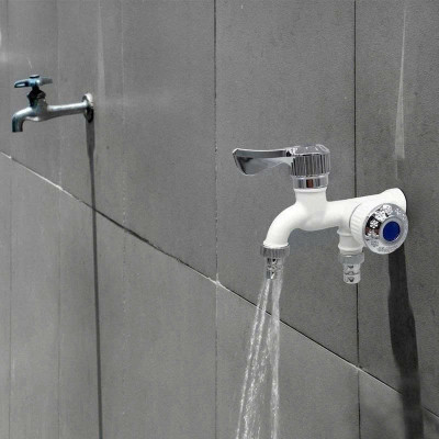 Vòi Nước Đôi 2 Nhánh Tiện Lợi – Gắn Máy Giặt, Tưới Cây, Rửa Chén Đa Năng