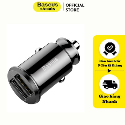 Tẩu sạc Baseus Grain Pro Car Charger đa năng 2 cổng USB dùng trên xe hơi- Hàng chính hãng