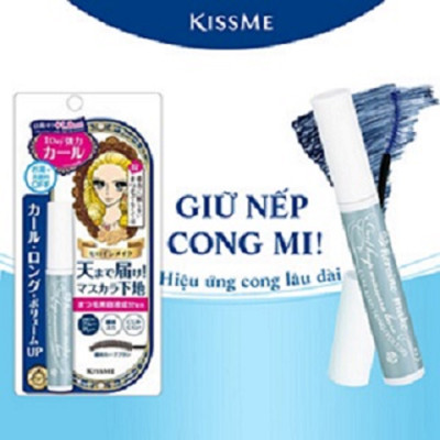 Mascara Lót Nền Nâng Cao Siêu Nâng Giữ Nếp Cong Chống Trôi Siêu Bền Kissme Heroine Make (2 Màu)