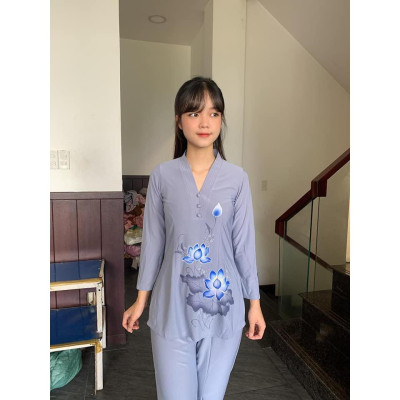 ĐỒ LAM ĐI CHÙA PHÁP PHỤC PHẬT GIÁO