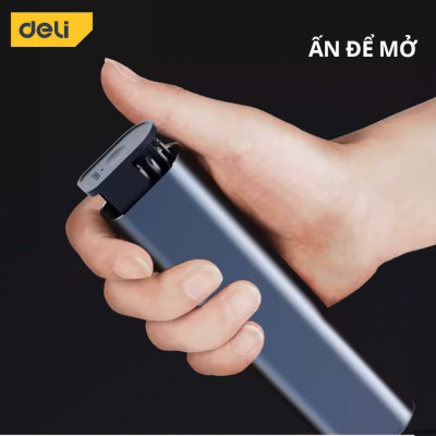 Bộ tuốc nơ vít 44 in 1 Deli Cao Cấp Tua vít từ tính Sửa điện thoại, Máy tính, Ổ điện