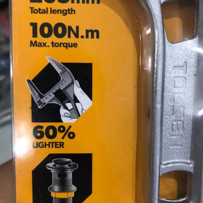 Mỏ lếch điều chỉnh 205mm 68mm Tolsen 15303