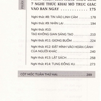 21 NGHI THỨC KHAI MỞ TRỰC GIÁC