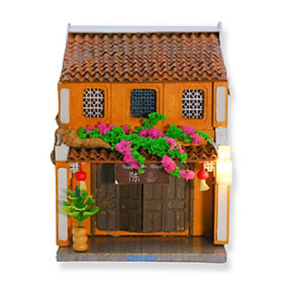 Mô Hình Tự lắp ráp DIY- Hội An-Thế Giới Tí Hon-HA164-08 NHÀ THỜ TỘC