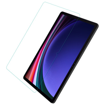 Miếng dán màn hình kính cường lực cho Samsung Galaxy Tab S9 / Galaxy Tab S9+ Plus / Galaxy Tab S9 Ultra / Galaxy Tab S9 FE / Galaxy Tab S9 FE Plus hiệu Nillkin Amazing H+ (mỏng 0.2 mm, vát cạnh 2.5D, chống trầy, chống va đập) - Hàng Chính Hãng