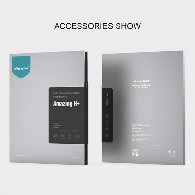 Kính cường lực 9H cho iPad Pro 11 inch M4 / Pro 13 inch M4 2024 hiệu Nillkin H+ Pro (mỏng 0.2 mm, vát cạnh 2.5D, chống trầy, chống va đập) - Hàng nhập khẩu