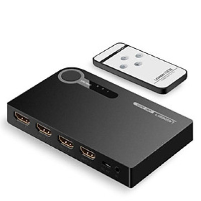 Bộ gộp HDMI 3 vào 1 HDMI chuẩn 4.1 Ugreen 234BG40234OL Hàng chính hãng