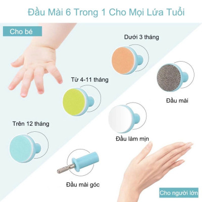 Máy Cắt Dũa Móng Tay – 7 Món Đa Năng, Dùng Êm, Không Làm Trjẻ Giật Mình, đèn ốp trần
