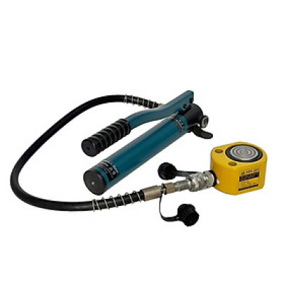 Bộ kích lùn thủy lực 20 tấn hành trình 12mm FPY-201 và bơm tayCP-180