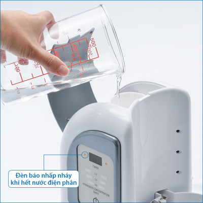 Máy Tạo Nước & Khí Hydro Lourdes Hydrofix Superior Edition, Chính Hãng Nhật Bản