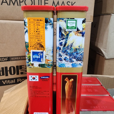 SÂM CỦ KHÔ KOREAN RED GINSENG 600G HỘP