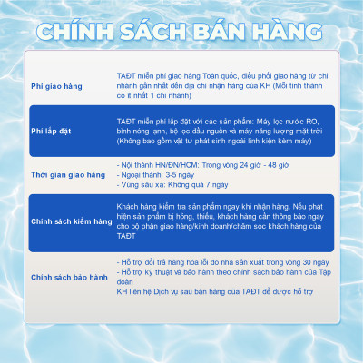 Máy lọc nước RO Tân Á Đại Thành Plus – 10 Lõi, Hàng Chính Hãng, Bảo Hành 12 Tháng