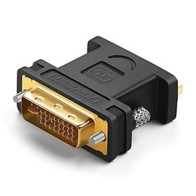 Ugreen UG2012220122TK Màu Đen Đầu chuyển đổi DVI 24 + 5 sang VGA âm - HÀNG CHÍNH HÃNG