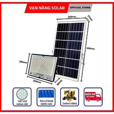 Đèn năng lượng mặt trời chống lóa Vạn Năng Solar 300w