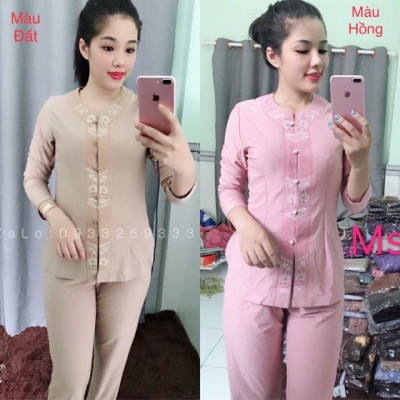 ĐỒ LAM ĐI CHÙA Mẫu Lắc Khóa Vải Thun Lạnh