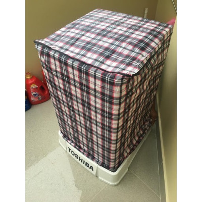 Áo che máy giặt cửa trên cho máy từ 11 - 15kg , vải dù cao cấp , bảo vệ máy giặt , chống thấm nước , bụi , chống ẩm cao bảo vệ máy luôn sạch và gọn gàng giao màu ngẫu nhiên