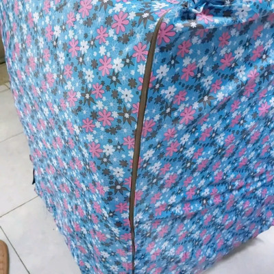 Áo che máy giặt cửa trên , vải dù chống thấm siêu bền , chống bụi , che mưa nắng cực tốt cho máy từ 6 - 15 kg , giao màu ngẫu nhiên