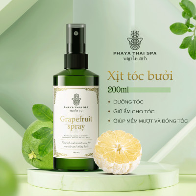 Combo Dầu Gội, Dầu Xả ,Xịt Dưỡng Chiết Xuất Bưởi Tây Phaya Thai dành cho tóc gàu, ngứa, nấm da đầu