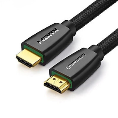 Ugreen UG40409HD118TK 1.5M màu Đen Cáp tín hiệu HDMI chuẩn 2.0 hỗ trợ phân giải 4K - HÀNG CHÍNH HÃNG
