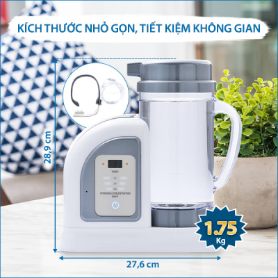 Máy Tạo Nước & Khí Hydro Lourdes Hydrofix Superior Edition, Chính Hãng Nhật Bản