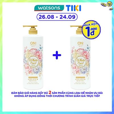 Sữa Tắm On The Body Sáng Da White Pearl Perfume Body Shower 1Kg
