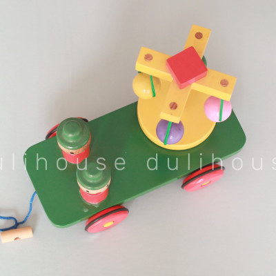 Đồ chơi gỗ Dulihouse Xe chuyển động vui