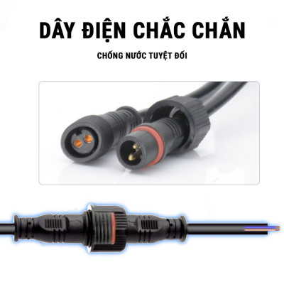 Đèn Pha Năng Lượng Mặt Trời Mẫu Mới 200w IP67