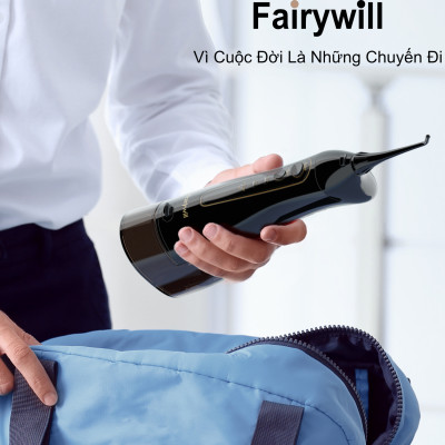 Tăm nước cầm tay Fairywill FW5020E, phiên bản nâng cấp , tăng cường khả năng chống nước, bền bỉ vượt trội