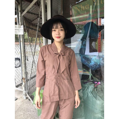 ĐỒ LAM ĐI CHÙA # ĐỒ ĐI CHÙA # PHÁP PHỤC PHẬT GIÁO #