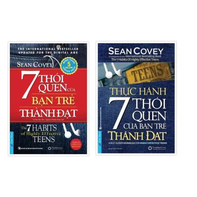 Sách - Combo 7 Thói Quen Của Bạn Trẻ Thành Đạt + Thực Hành 7 Thói Quen Của Bạn Trẻ Thành Đạt - First News