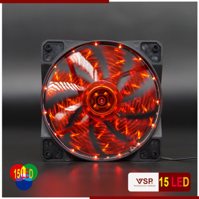 Fan Case VSP -12cm- LED 15 Bóng - Full box - Hàng nhập khẩu
