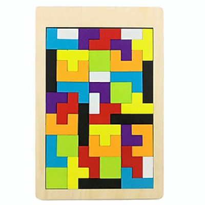 Đồ Chơi Xếp Khối Bằng Gỗ Cho Bé