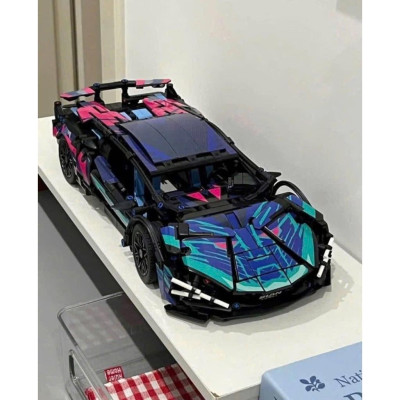 Mô hình lắp ráp siêu xe Lambo tỉ lệ 1:14 , Đồ chơi lắp ráp xe ô tô