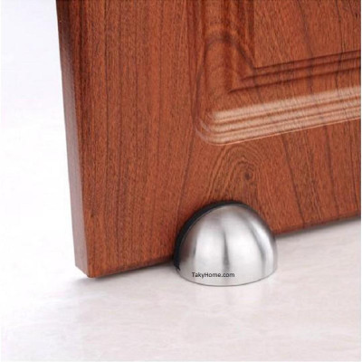Chặn Cửa Bán Nguyệt , Chống Va Đập Cánh Cửa Với Tường, Miếng 3M Dán Sàn, Không Khoan. TakyHome 1100