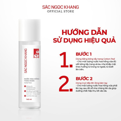 Nước Hoa Hồng Sắc Ngọc Khang MNH01 (145ml)