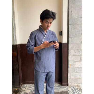 ĐỒ LAM ĐI CHÙA PHÁP PHỤC PHẬT GIÁO nam tay dài