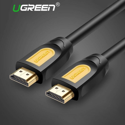 Ugreen UG11187HD101TK 5M màu Vàng Cáp tín hiệu HDMI chuẩn 1.4 hỗ trợ phân giải 4K * 2K 30hz cáp dẹt - HÀNG CHÍNH HÃNG
