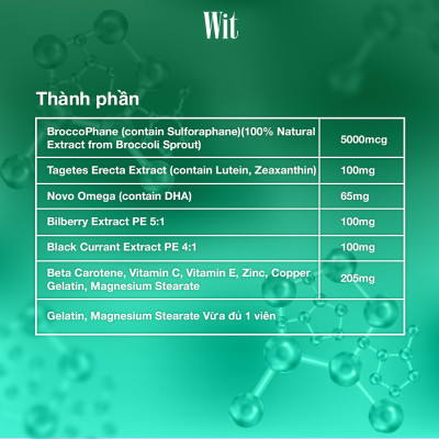 Viên uống WIT bổ mắt (60 viên)