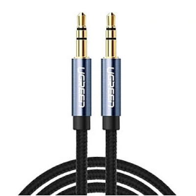 Ugreen UG10688AV112TK 3M màu Xanh Cáp âm thanh 2 đầu 3.5mm dương - HÀNG CHÍNH HÃNG