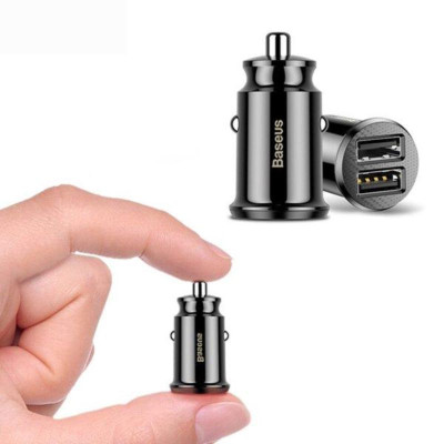 Tẩu sạc Baseus Grain Pro Car Charger đa năng 2 cổng USB dùng trên xe hơi- Hàng chính hãng