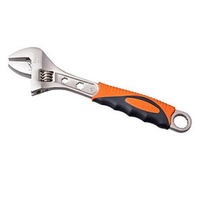 Mỏ lết cao cấp cán bọc nhựa 8"/200mm Asaki AK-0401
