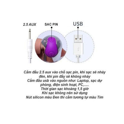 Bút Châm Cứu Mát Xa Chống Nước 10 Chế Độ Massage Không Dây Full Bộ Sạc (Hàng Chính Hãng) B95B76