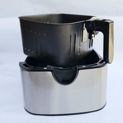 Nồi Chiên Không Dầu Dung tích Lớn 8 Lít, Công suất 1800W, Giỏ Chiên Rời, Ốp Inox LORENTE LT-1619 - HÀNG CHÍNH HÃNG