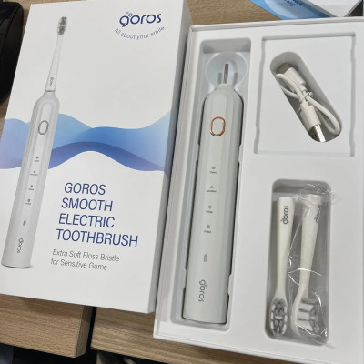 Combo Máy Tăm Nước Và Bàn Chải Điện GOROS - Hàng Chính Hãng